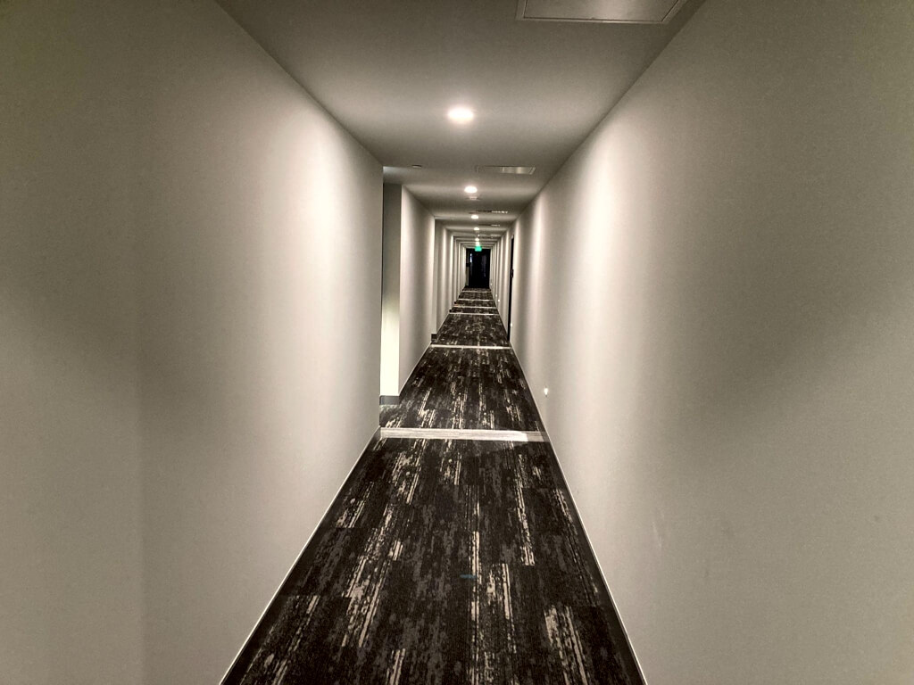 Clean Office Hallway